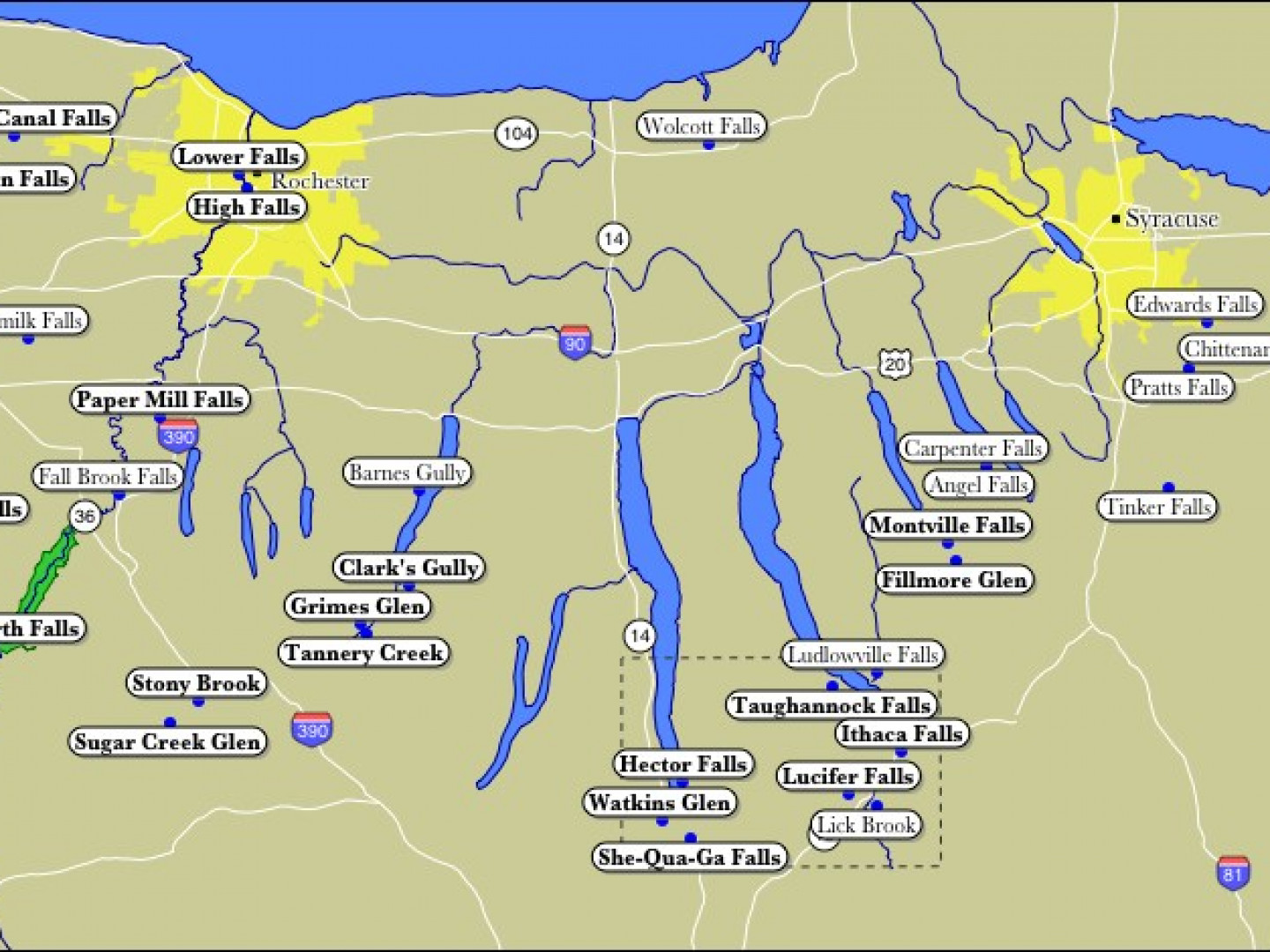 New York's Finger Lakes 2020