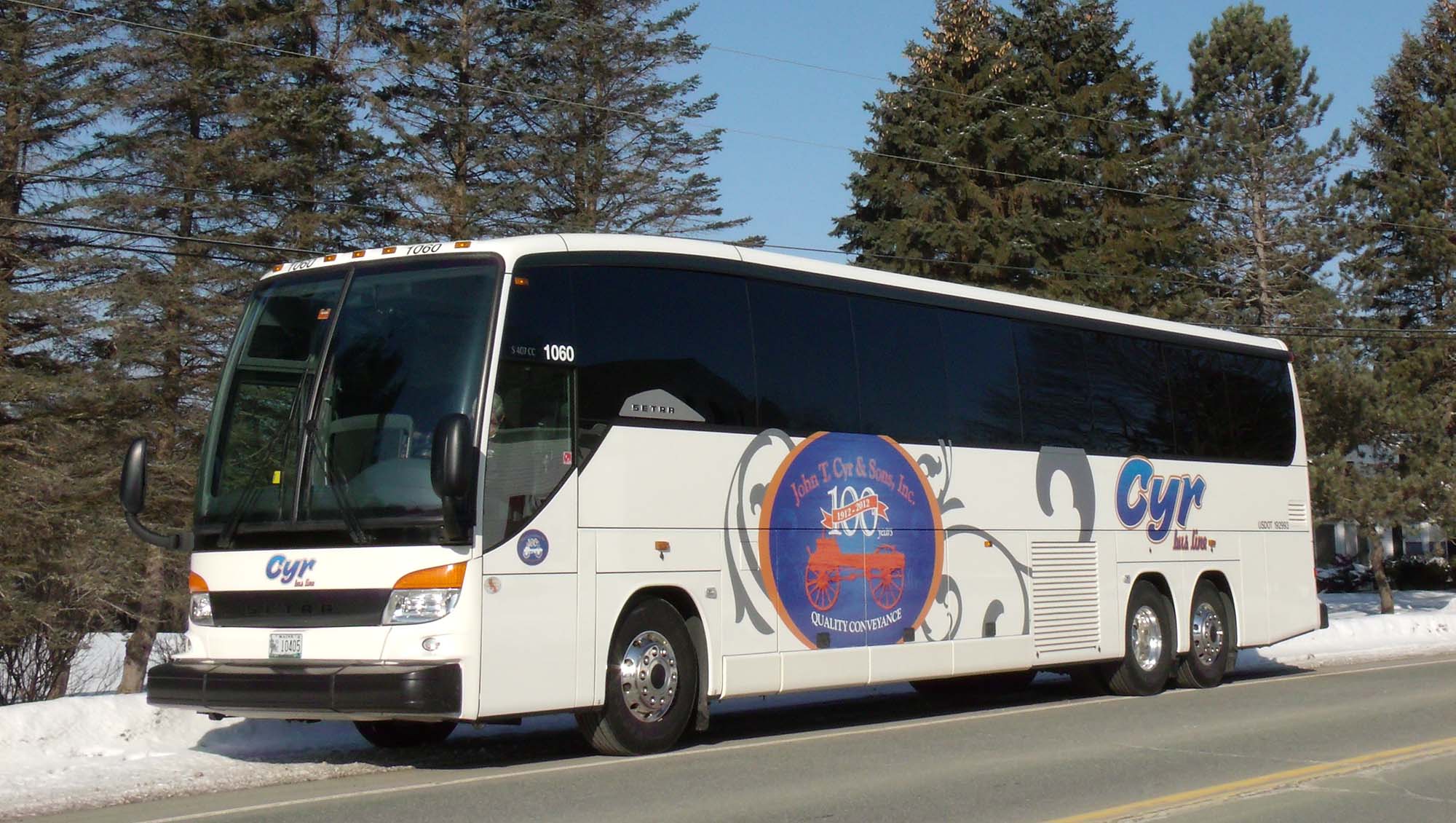 CYR Bus Line: Maine: Charter Tours & Bus Services
